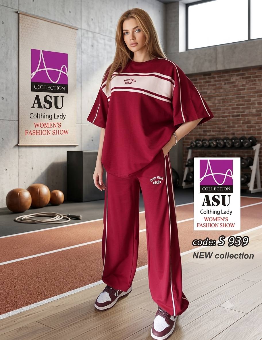 ست دو تکه بلوز شلوار miu miu club