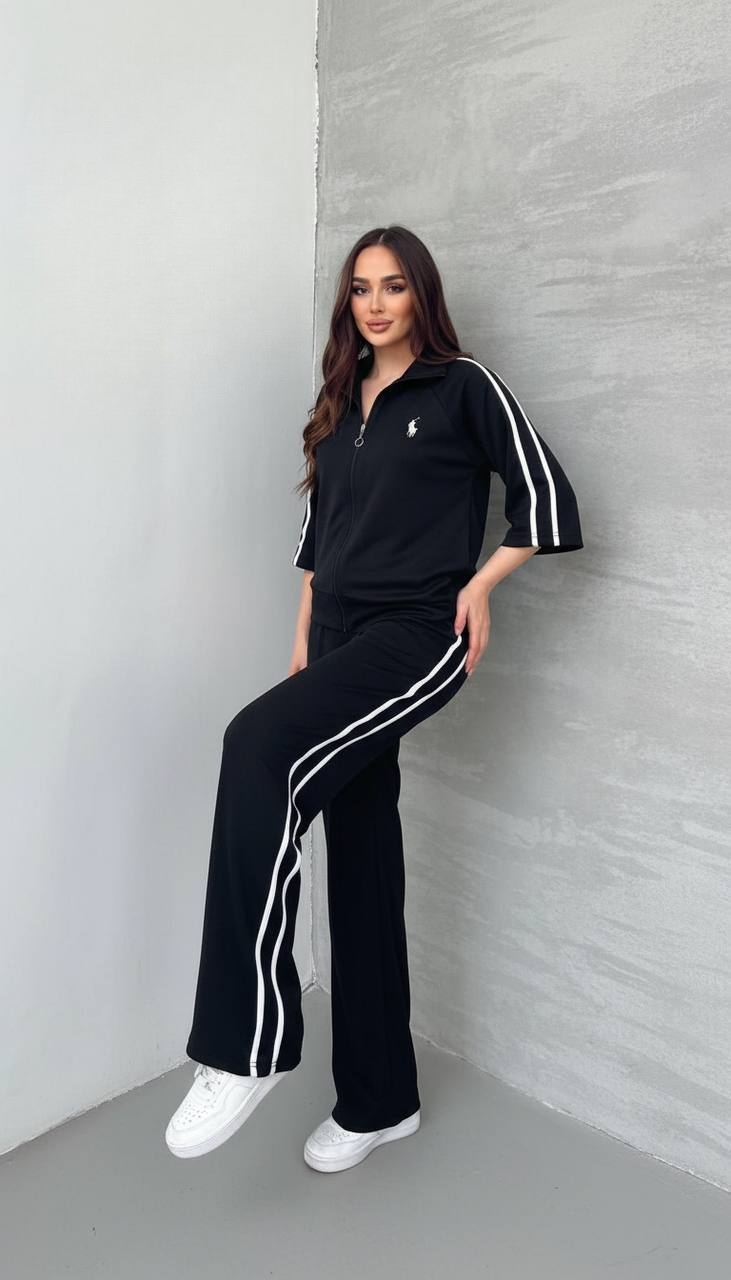 ست دوتکه بلوزشلوار polo مشکی